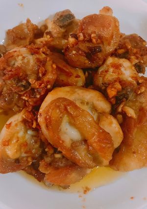 Hình của món Đùi gà chiên nước mắm.