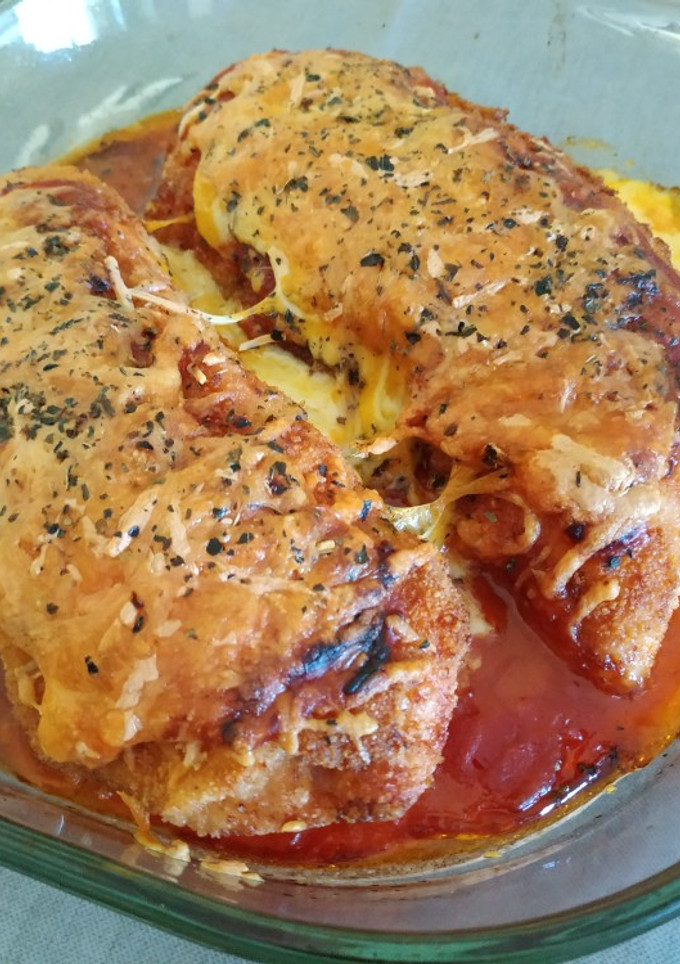 Una foto de Pechuga de pavo rellenas de queso