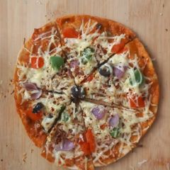 A picture of Roti Crust Pizza.