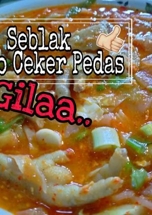 Foto resep Resep & Cara Membuat Seblak Bakso Ceker Pedas