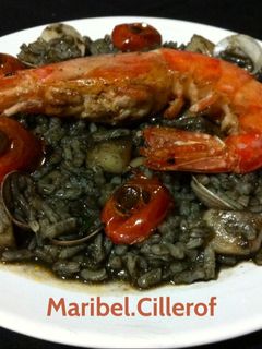 Una foto de Arroz negro