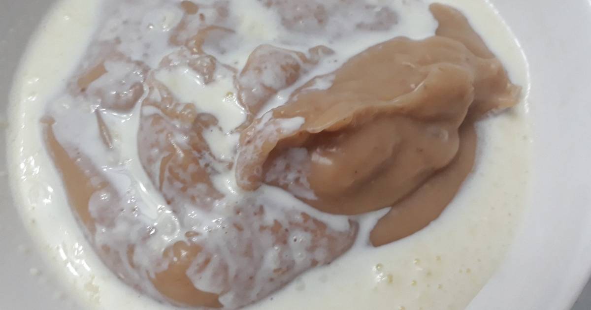 Brown pap and milk Recipe by Lily - Cookpad