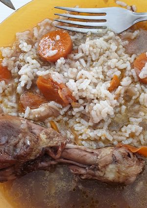 Foto principal de Pollo al vino tinto