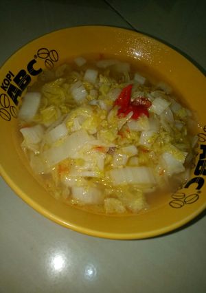 Foto resep Sayur sawi putih pedas