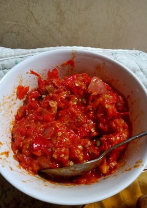 Foto resep Sambal ulek pedas mantap