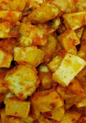 Foto resep Putih Telur & Kentang Goreng Sambel Balado