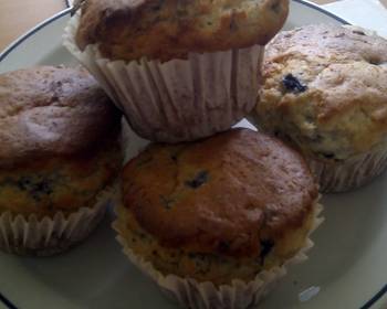 The New Way Serving Recipe blueberry muffins Yummy