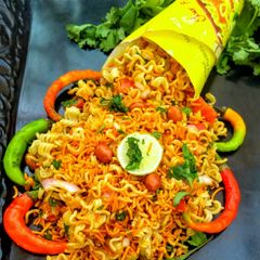 Maggi Bhel A picture of Maggi Bhel.