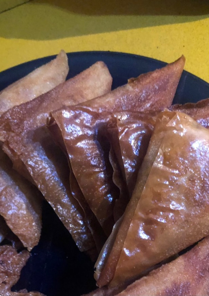 Una foto de Samosas de carne picada