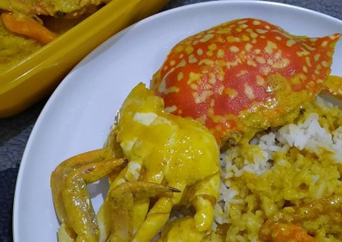Ini dia! Cara gampang membuat Kepiting Kuah Santan Pedas yang sedap