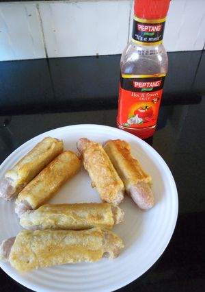 A picture of Sausage rolls.
