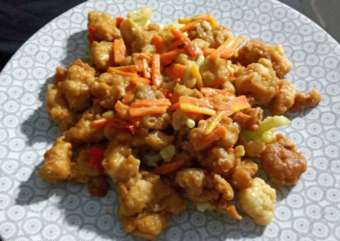 Chicken Salted Egg (Ayam Telur Asin) #dirumahaja