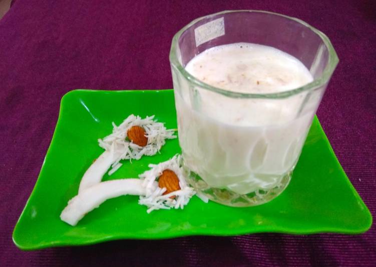 Simple Way to Make Any-night-of-the-week Coconut Milk shake