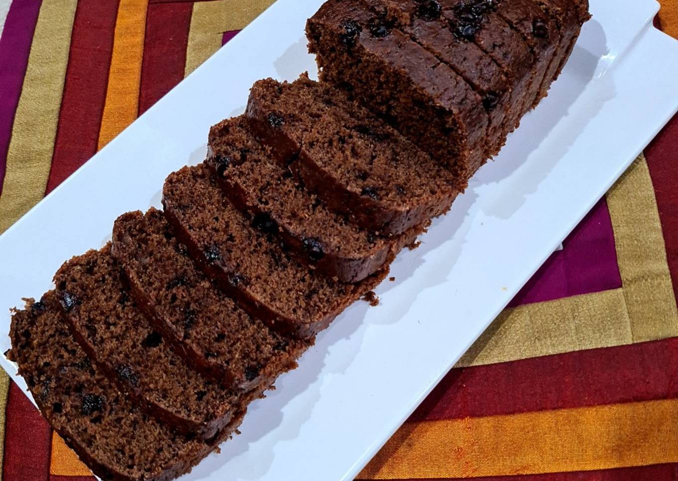 Eggless chocolate ragi cake