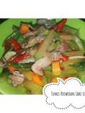 Masakan Rumahan = Tumis Krewedan (Daging Sapi) Labu Siam