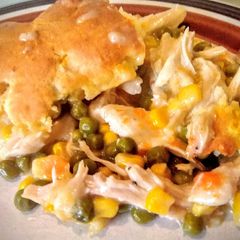A picture of Chicken Pot Pie.