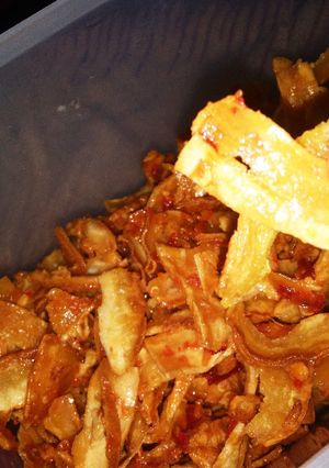 Foto resep Kripik singkong kres pedas manis