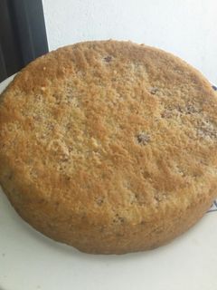 Una foto de Torta de frambuesas y semillas de chía