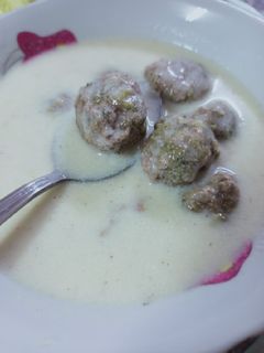 صورة لوصفة كفته بلبن