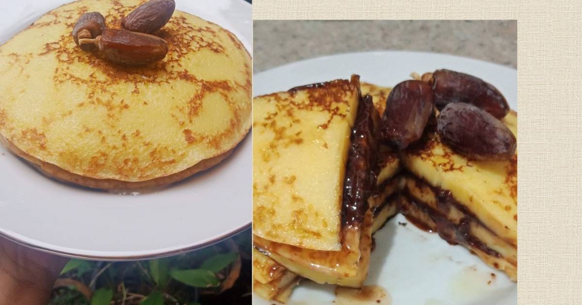 Resep Pancake coklat kurma oleh Okha22 Cookpad