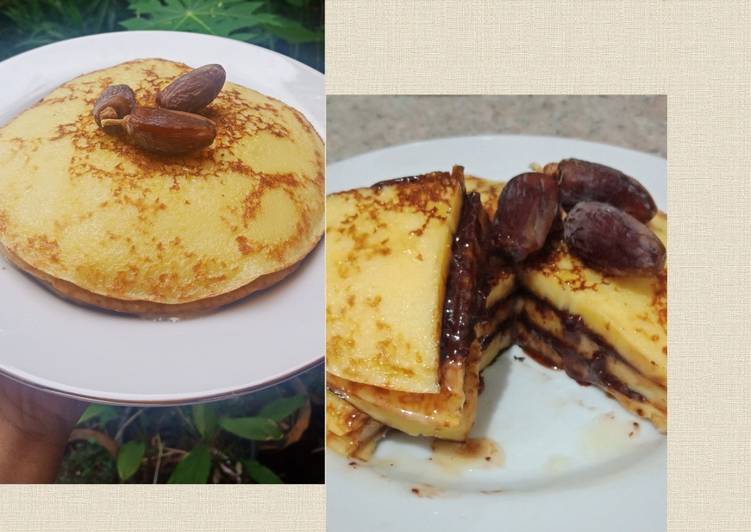 Pancake coklat kurma