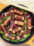 Chinese-style pigs in blankets
