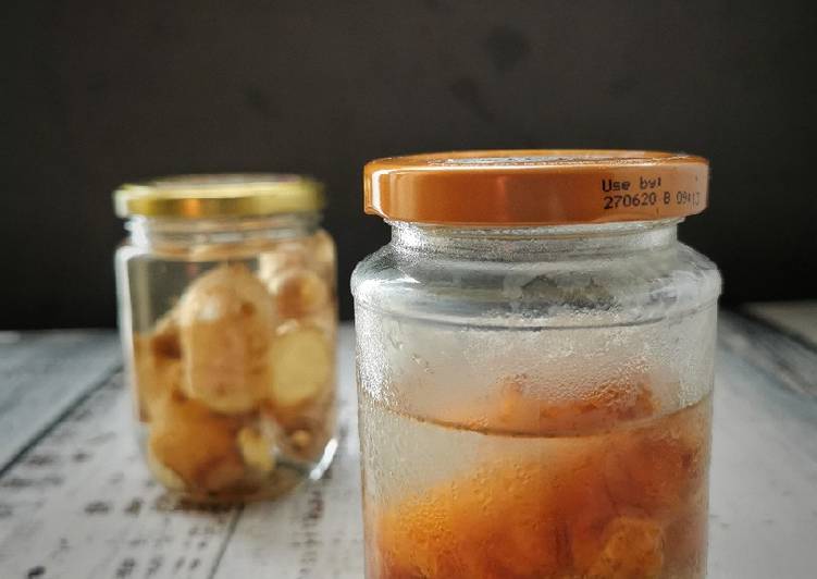 Simple Way to Make Homemade Tips simpan halia, kunyit tahan lama