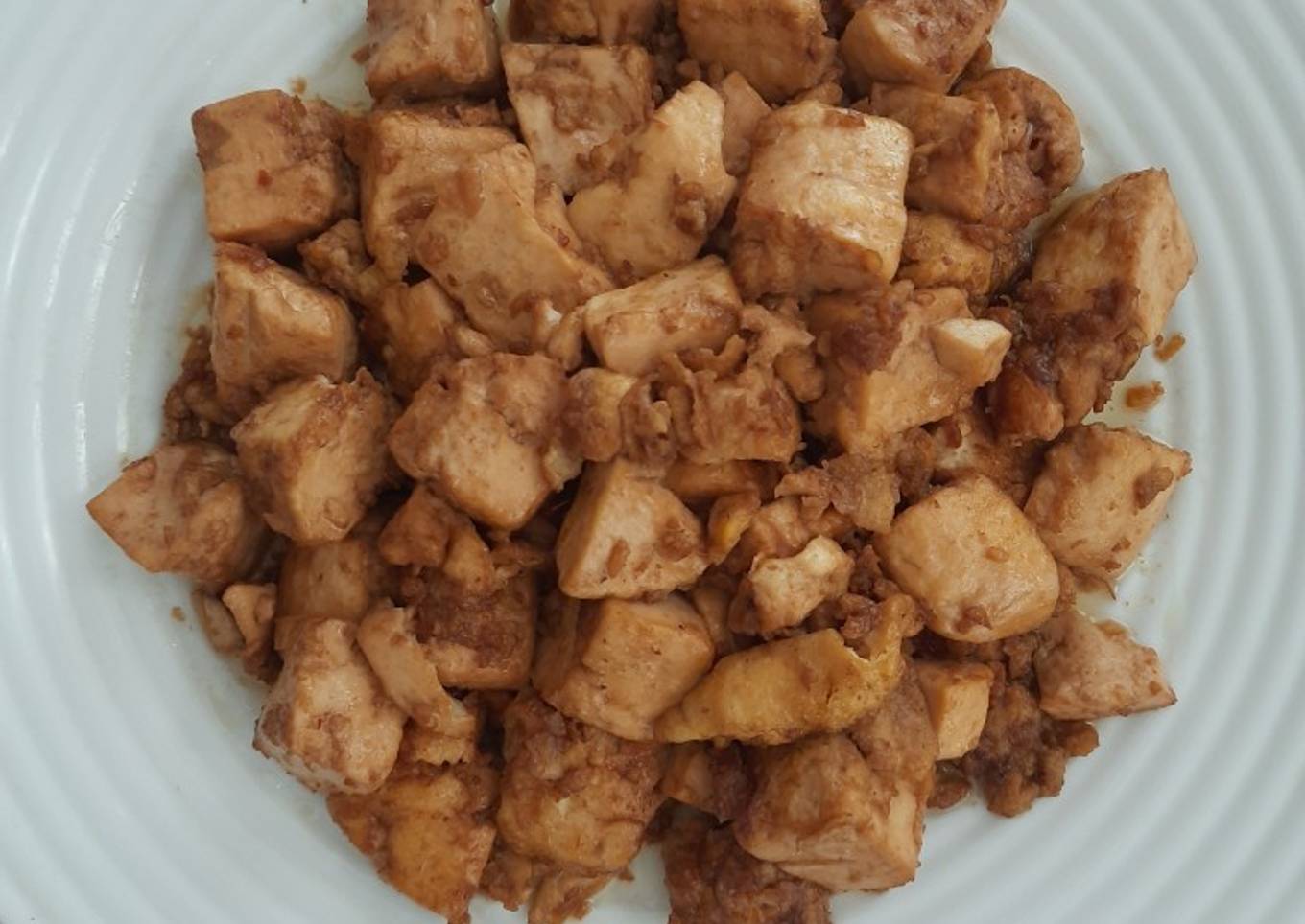 Oseng tahu telur ala devina hermawan