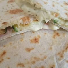 A picture of Piadina zucchine e salmone.