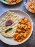 Dahi (Yogurt) Naan (Flat Bread)with Paneer Curry (Indian Cottage Cheese)#mycookbook