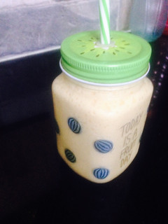 A picture of Mango milk shake.
