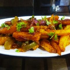 A picture of Honey chilli potato.