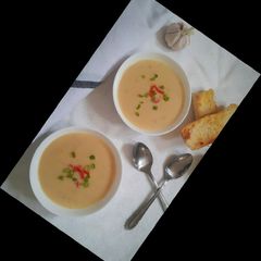 Roasted Potato and Garlic Soup A picture of Roasted Potato and Garlic Soup.