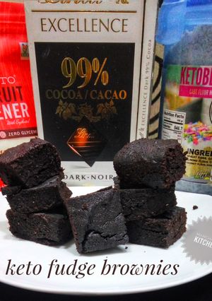Foto resep Keto fudge brownies #selasabisa #ketopad