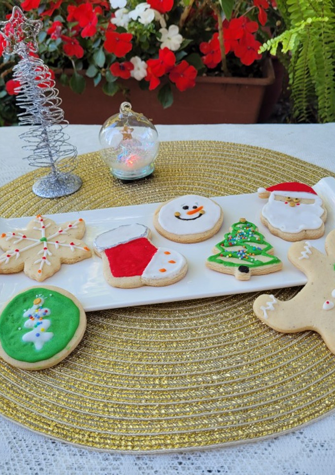 Una foto de Galletitas navideñas