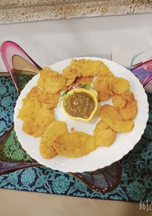 A picture of Crispy pakora recipe #cookpadramadan #sehricontest.