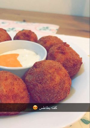 صورة لوصفة كفتة بطاطس