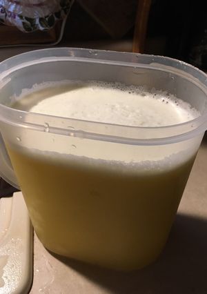 Una foto de Agua de piña