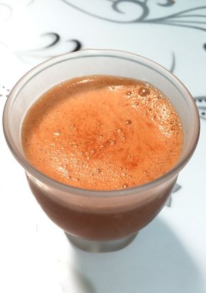 Foto resep Pure jus wortel + apel malang