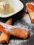Gajar halwa rolls