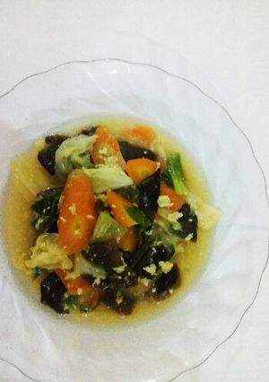 Foto resep Capcay pelangi kuah