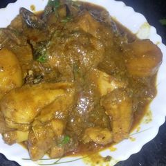 A picture of Chicken curry.