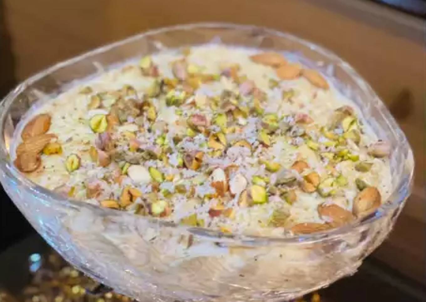 Homemade instant pistachio kheer Mix