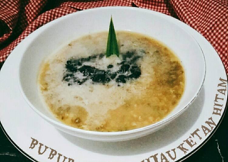 Bubur kacang hijau ketan hitam