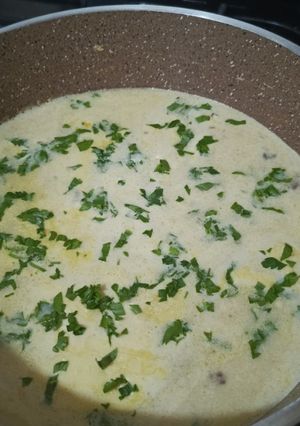 صورة لوصفة شوربة الفطر