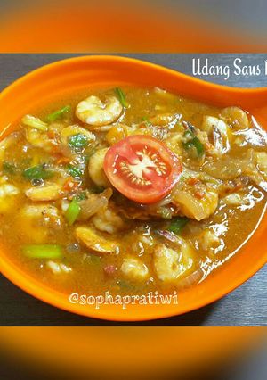 Foto resep Udang Saus Padang