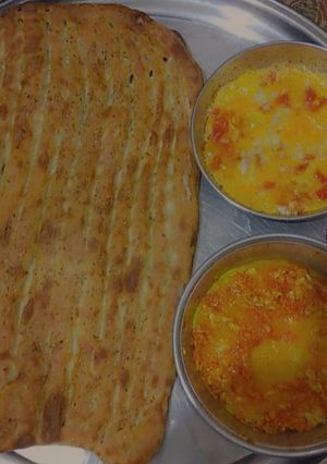 عکسی از دستور املت پدر دختری😁😋