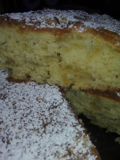 Una foto de Torta súper fácil de manzana (sin manteca)
