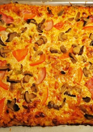 Φωτογραφία της συνταγής Πίτσα 🍕🍕🍕