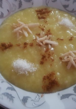 عکسی از دستور شله زرد